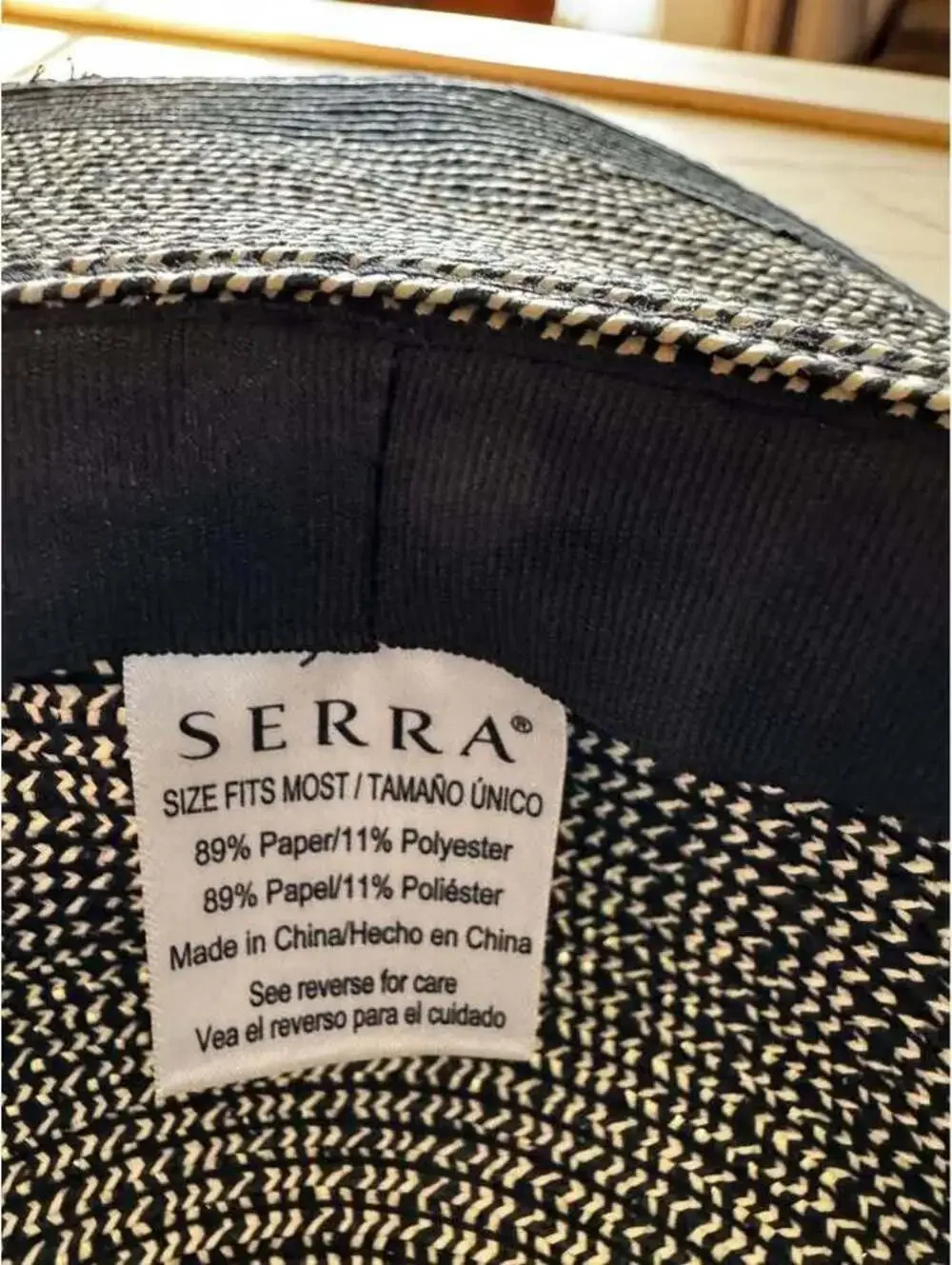 Serra Vintage Coastal Wide Brim Straw Sun Hat